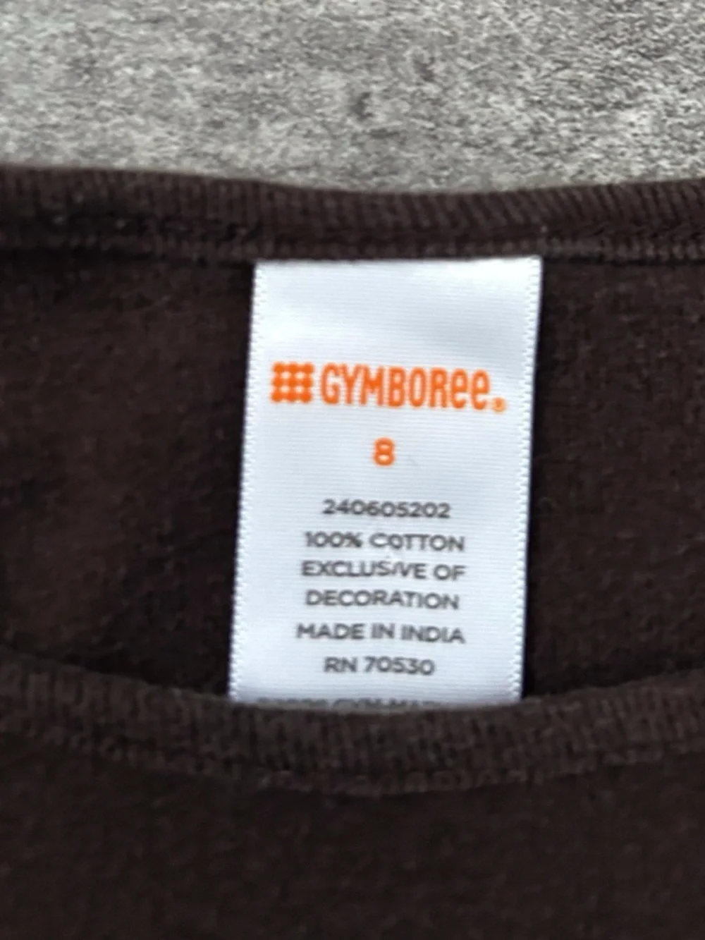 Gymboree Vintage 2008 Sweeter Than Chocolate Layered Tee Size 8